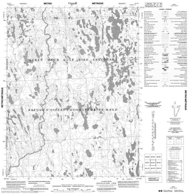 066N04 - NO TITLE - Topographic Map