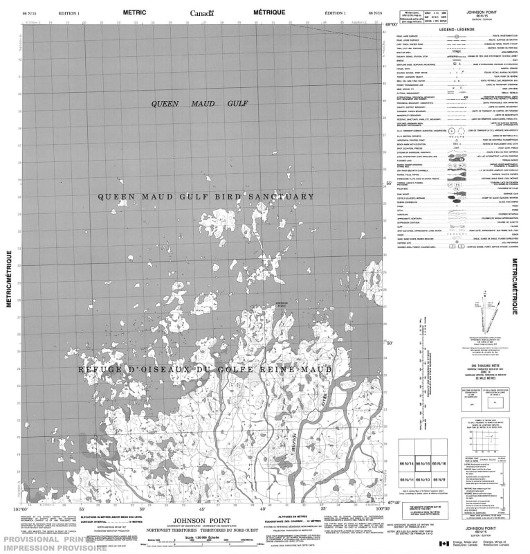 066N15 - JOHNSON POINT - Topographic Map