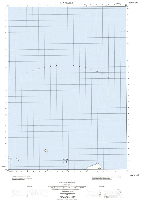 067A12E - NO TITLE - Topographic Map