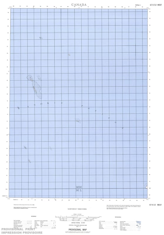 067A12W - NO TITLE - Topographic Map