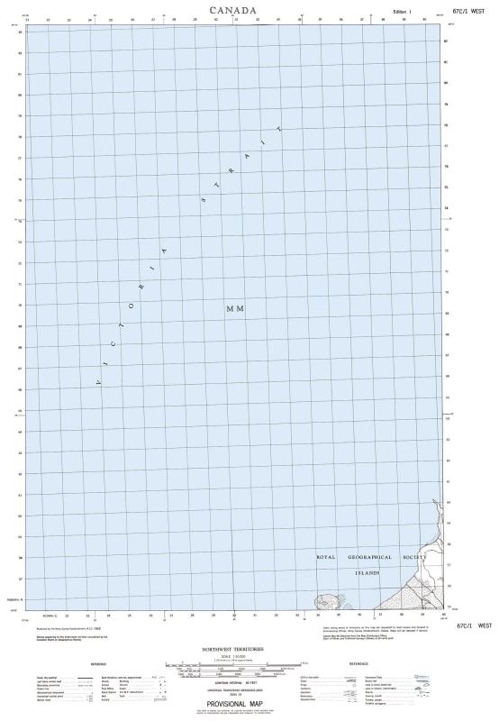 067C01W - NO TITLE - Topographic Map