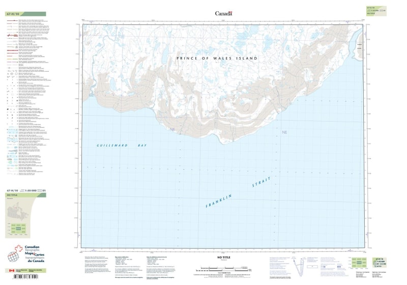 067H10 - NO TITLE - Topographic Map