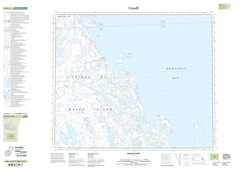 068B15 - HOLLIST POINT - Topographic Map