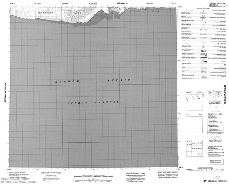 068E13 - NO TITLE - Topographic Map