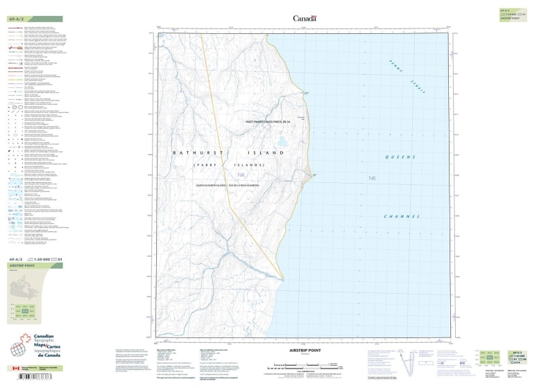 069A02 - AIRSTRIP POINT - Topographic Map