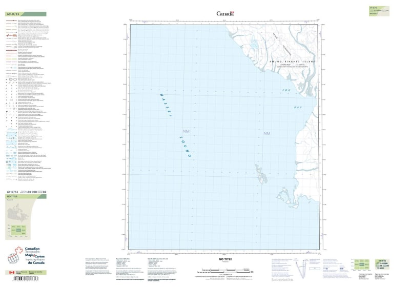 069D15 - NO TITLE - Topographic Map