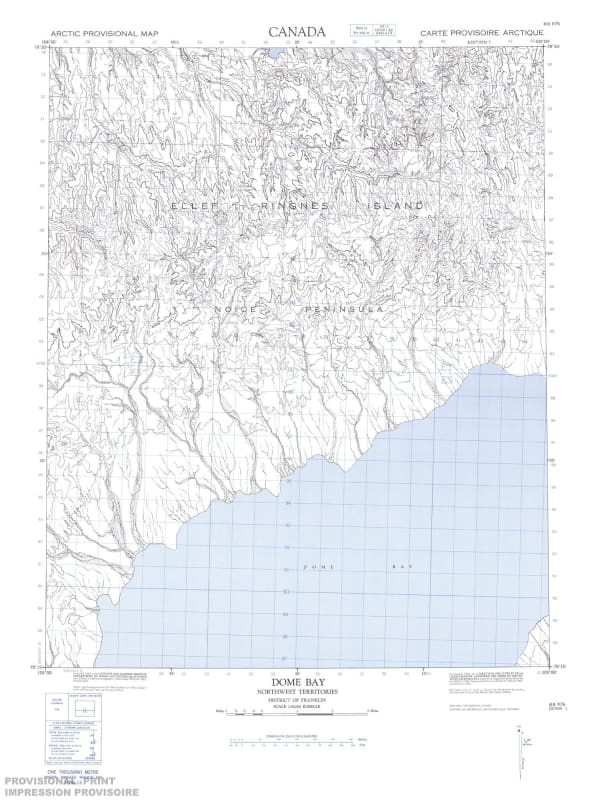 069F05 - DOME BAY - Topographic Map