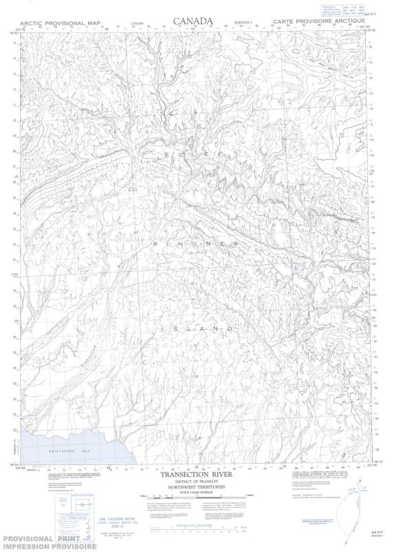069F07 - TRANSECTION RIVER - Topographic Map