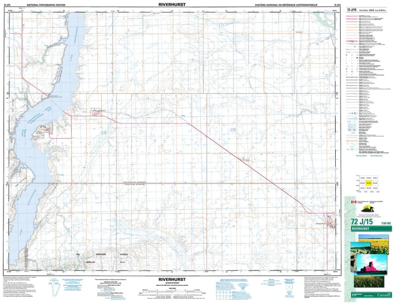 072J15 - RIVERHURST - Topographic Map