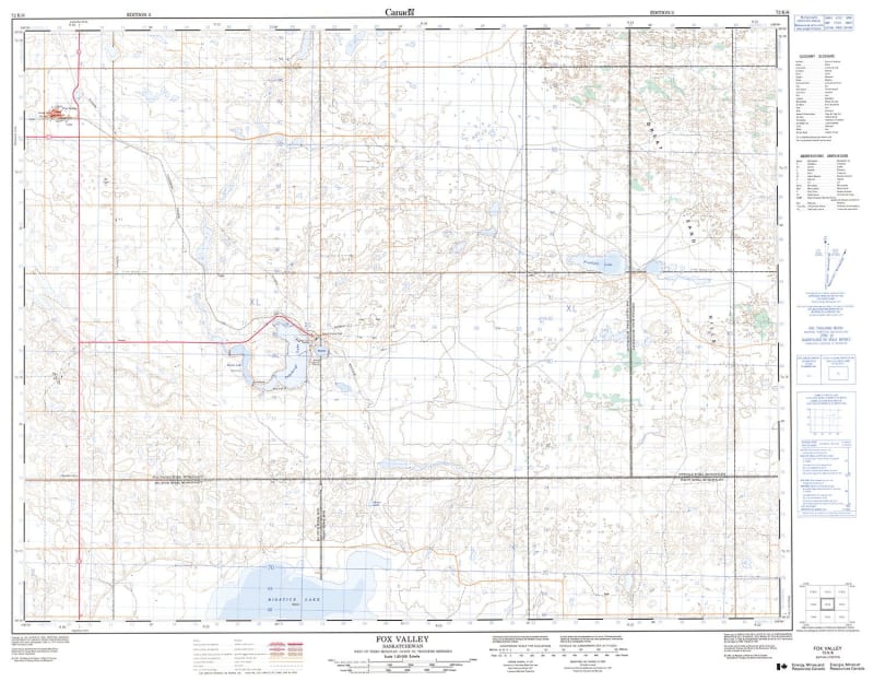072K06 - FOX VALLEY - Topographic Map