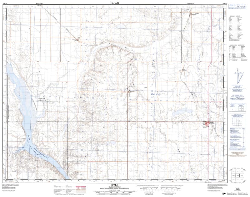 072K16 - KYLE - Topographic Map