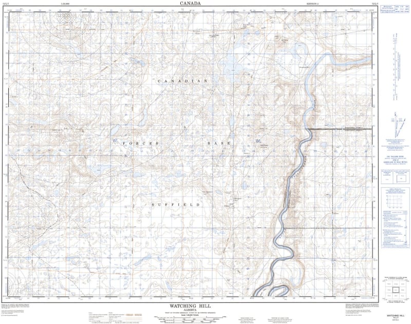072L07 - WATCHING HILL - Topographic Map
