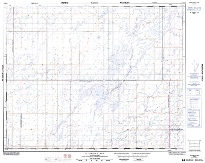 072P10 - KUTAWAGAN LAKE - Topographic Map