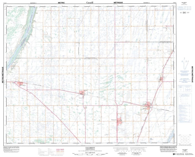 073B07 - DALMENY - Topographic Map
