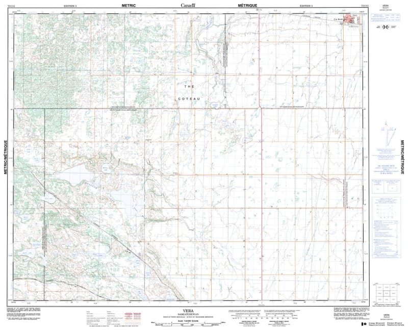 073C11 - VERA - Topographic Map