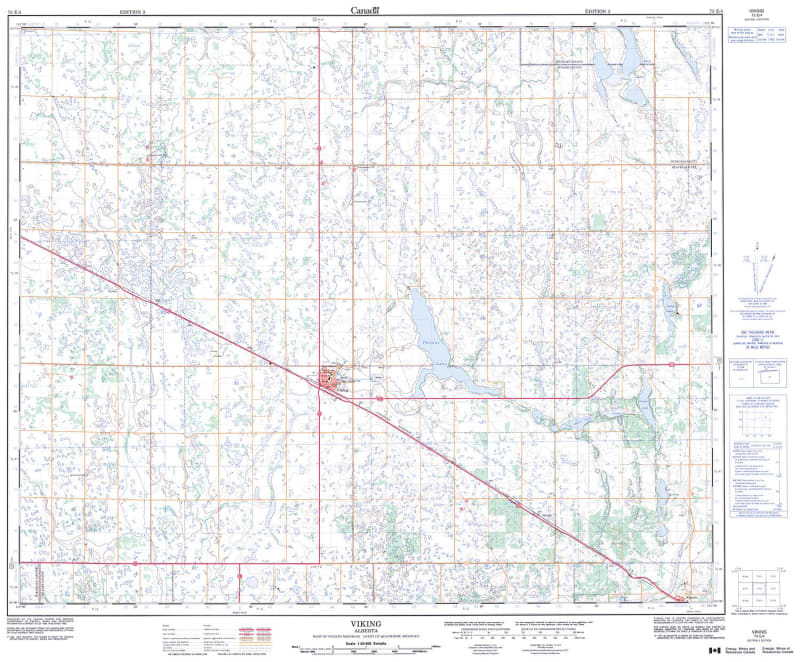 073E04 - VIKING - Topographic Map