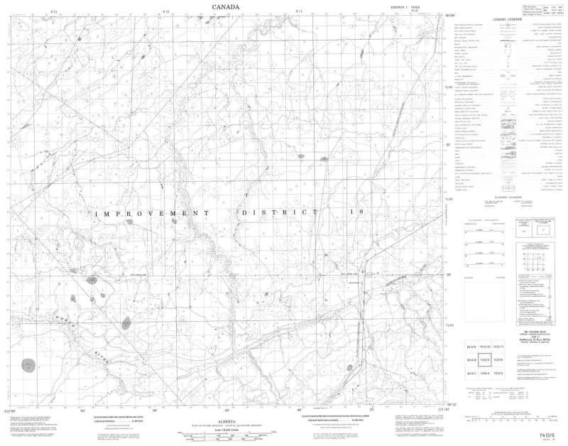 074D05 - NO TITLE - Topographic Map