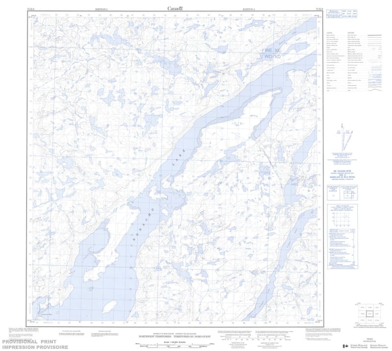 075K03 - NO TITLE - Topographic Map