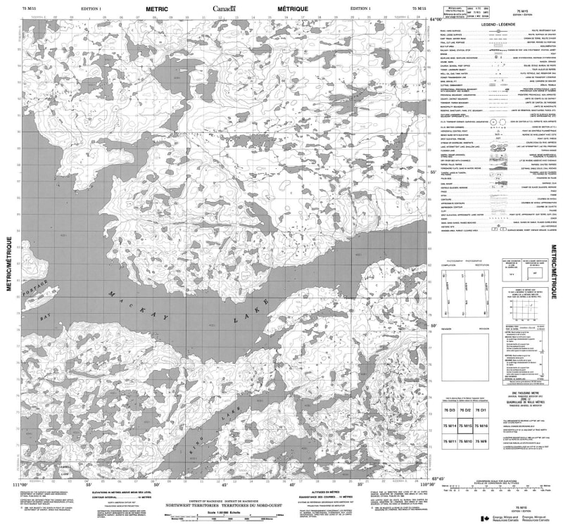 075M15 - NO TITLE - Topographic Map