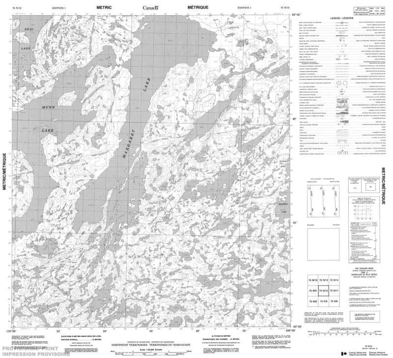 075N12 - NO TITLE - Topographic Map