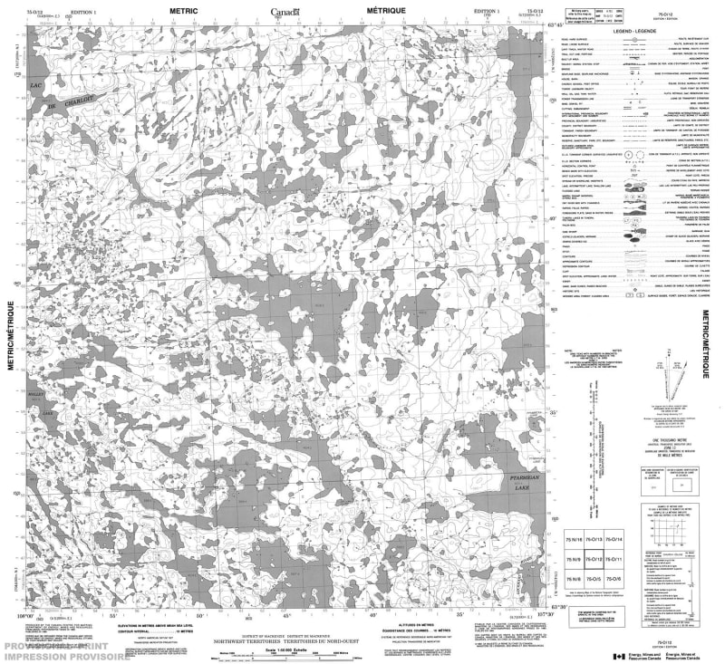 075O12 - NO TITLE - Topographic Map