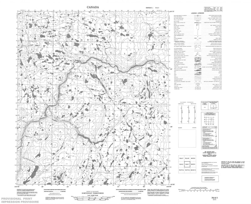 076A01 - NO TITLE - Topographic Map