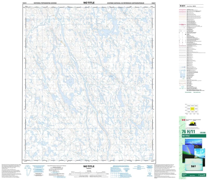 076H11 - NO TITLE - Topographic Map