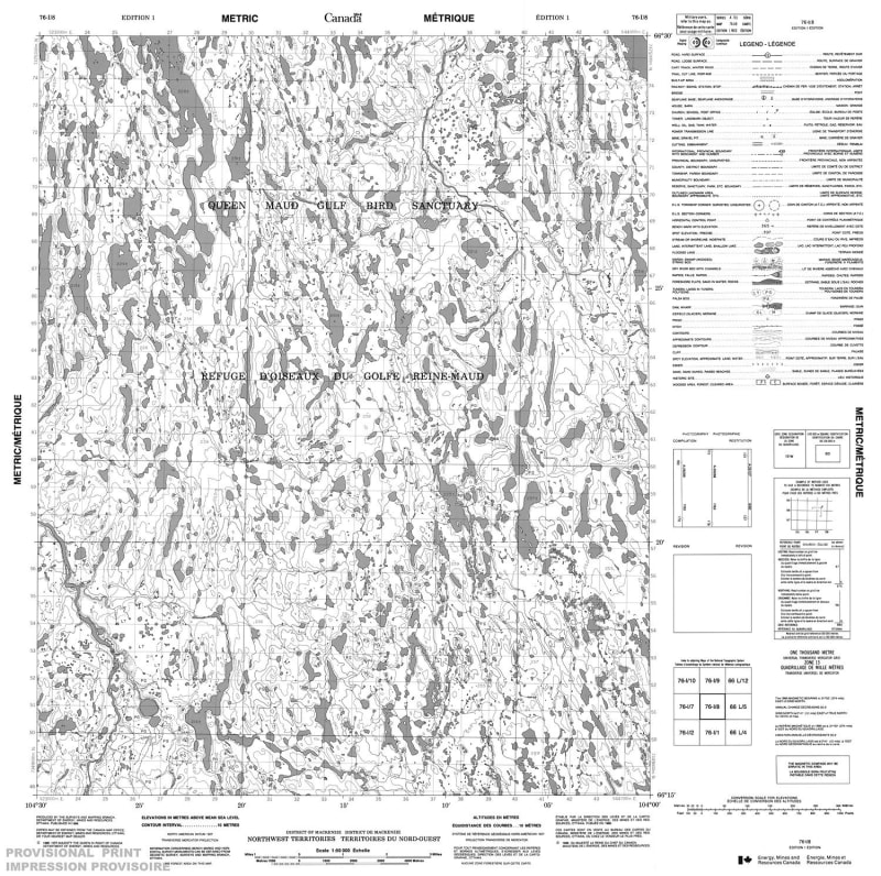 076I08 - NO TITLE - Topographic Map
