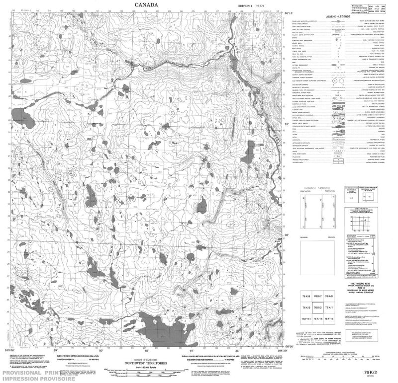 076K02 - NO TITLE - Topographic Map