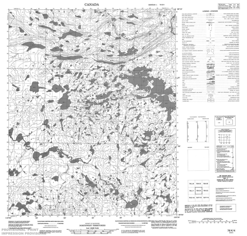 076K04 - NO TITLE - Topographic Map