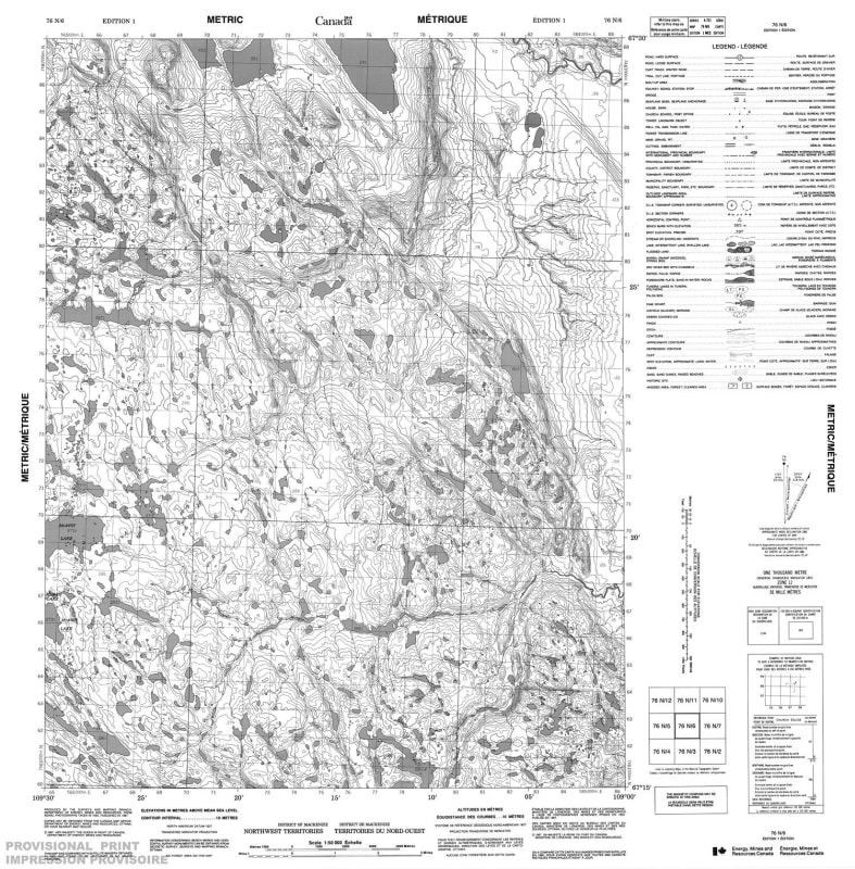 076N06 - NO TITLE - Topographic Map