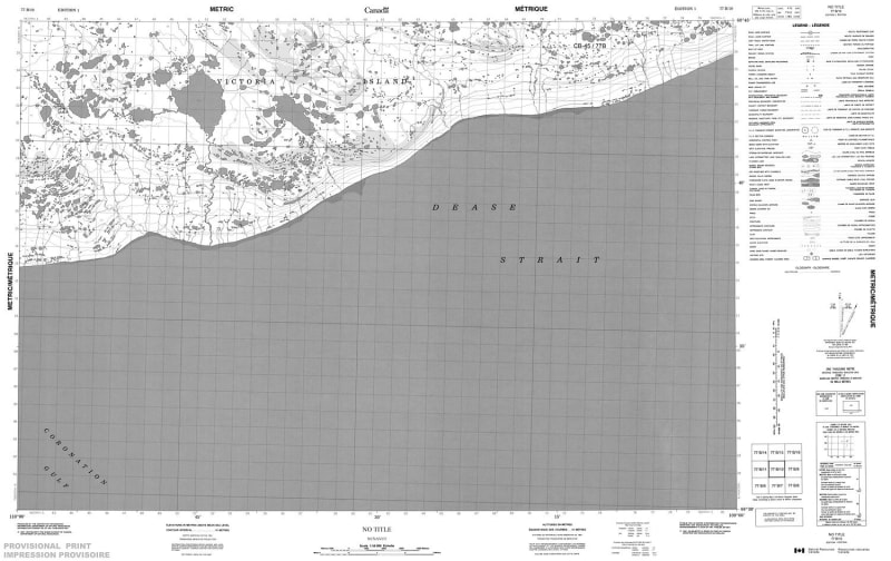 077B10 - NO TITLE - Topographic Map