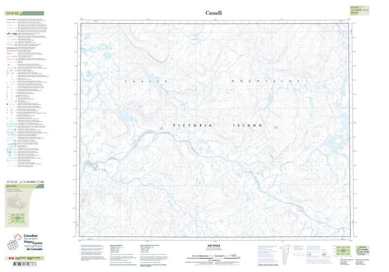 077G12 - NO TITLE - Topographic Map