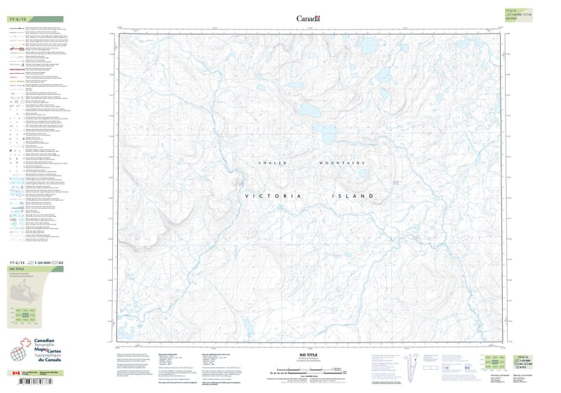 077G13 - NO TITLE - Topographic Map