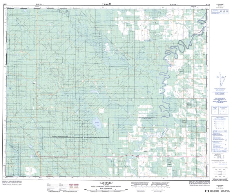 083G06 - EASYFORD - Topographic Map