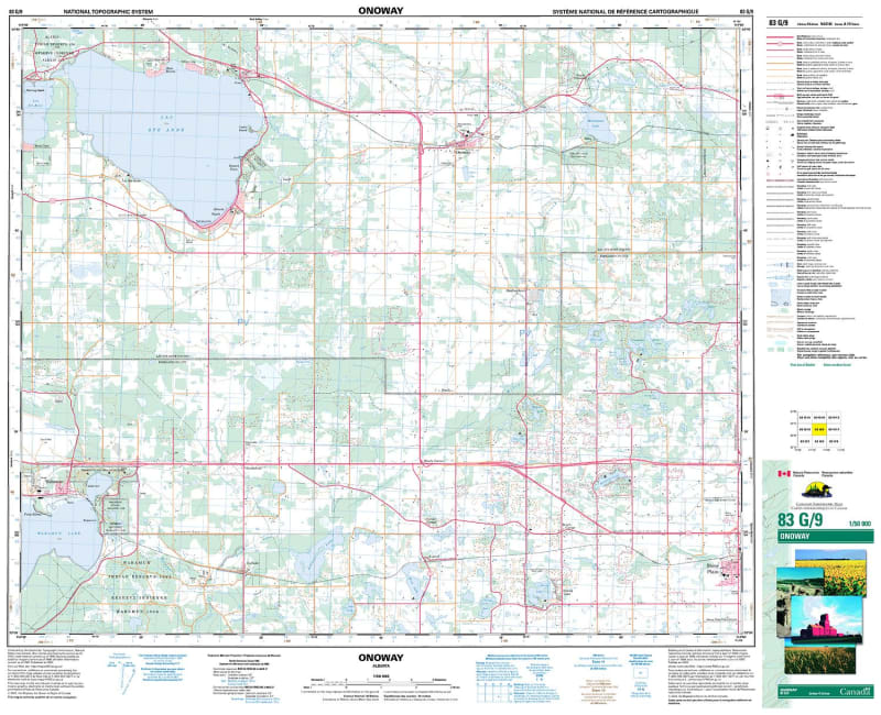 083G09 - ONOWAY - Topographic Map