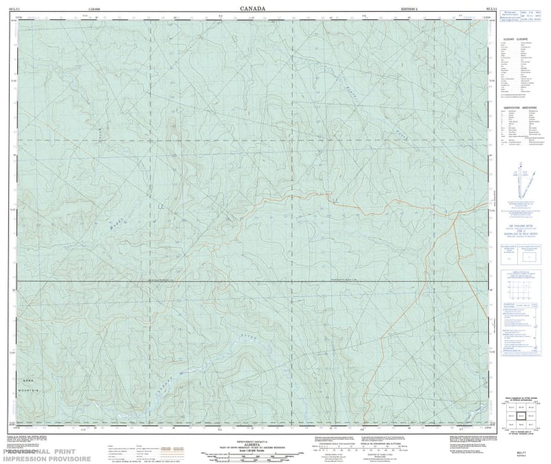 083L11 - NO TITLE - Topographic Map