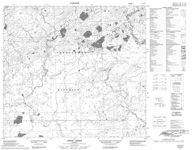 084H02 - SNIPE CREEK - Topographic Map