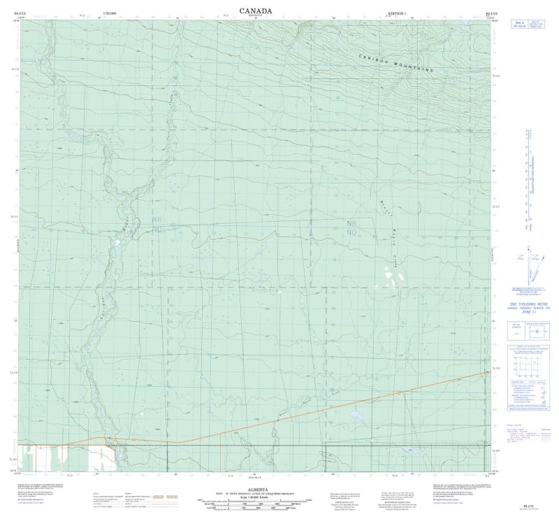 084J12 - NO TITLE - Topographic Map