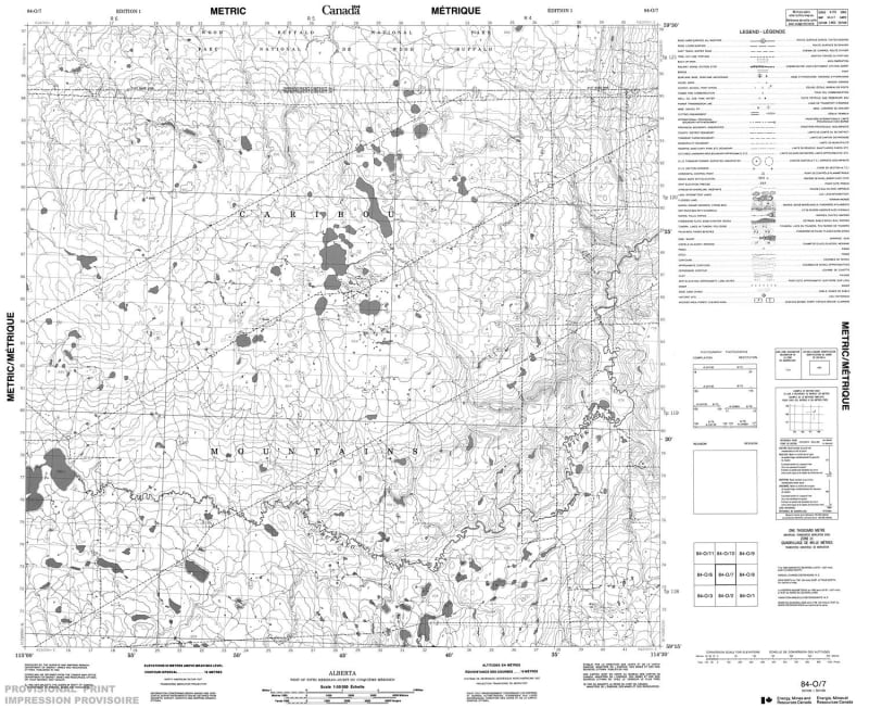 084O07 - NO TITLE - Topographic Map