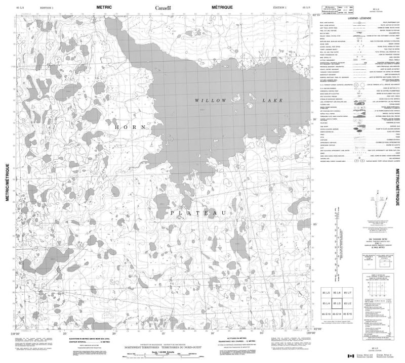 085L03 - NO TITLE - Topographic Map