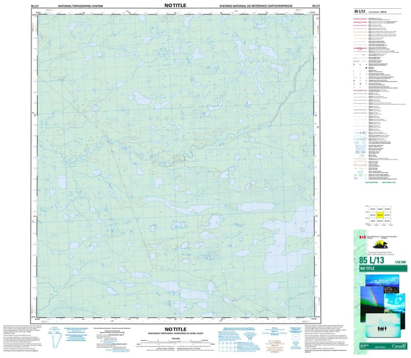 085L13 - NO TITLE - Topographic Map