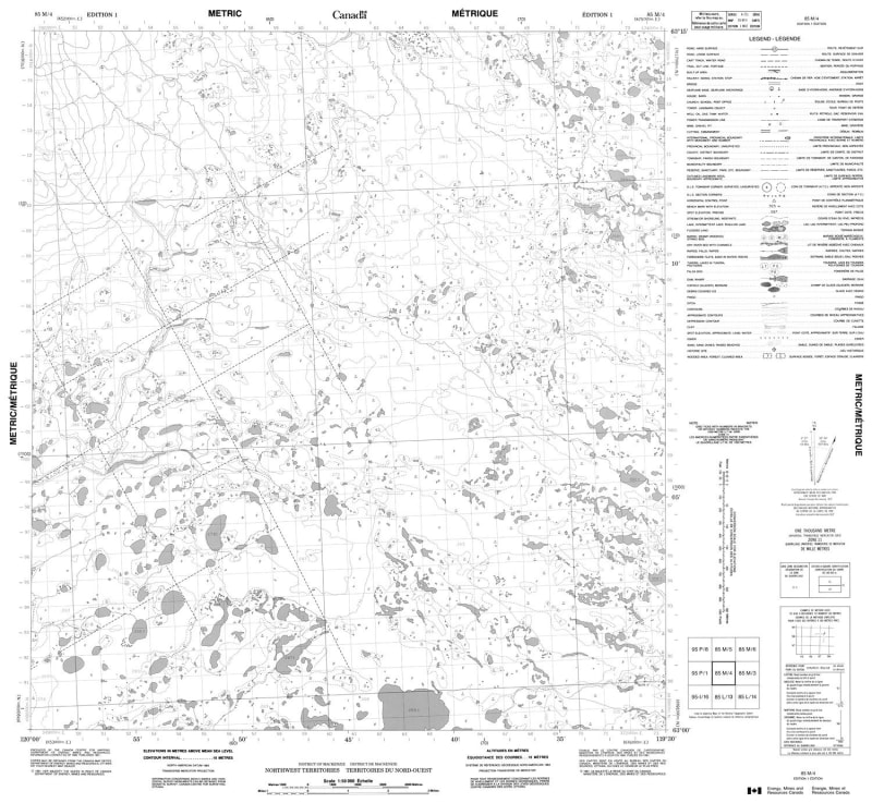 085M04 - NO TITLE - Topographic Map
