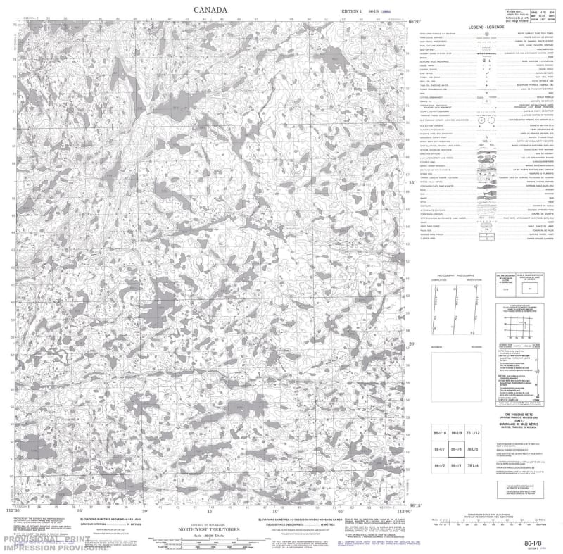 086I08 - NO TITLE - Topographic Map