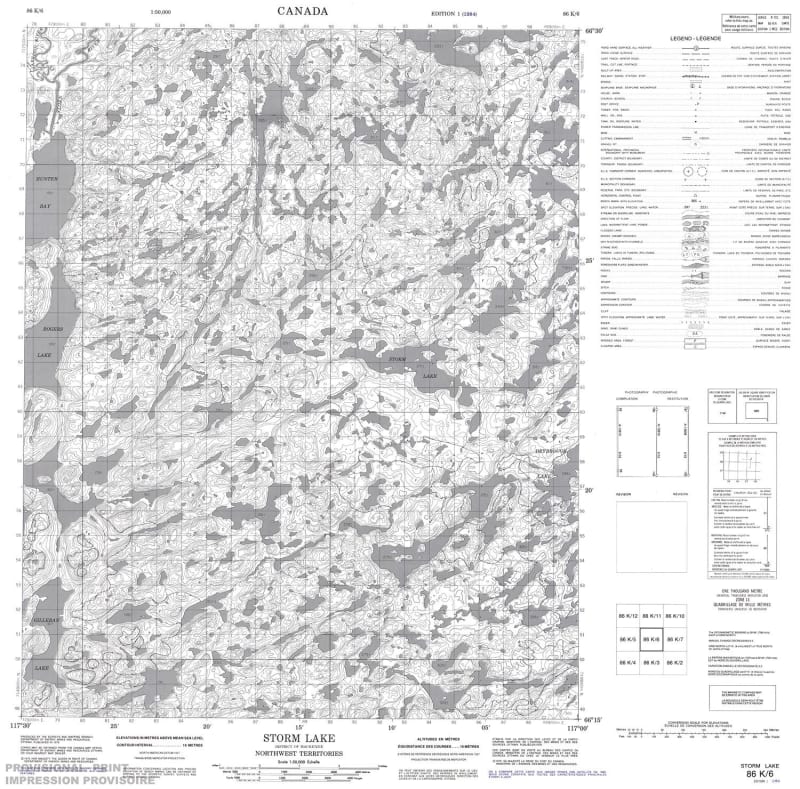 086K06 - STORM LAKE - Topographic Map