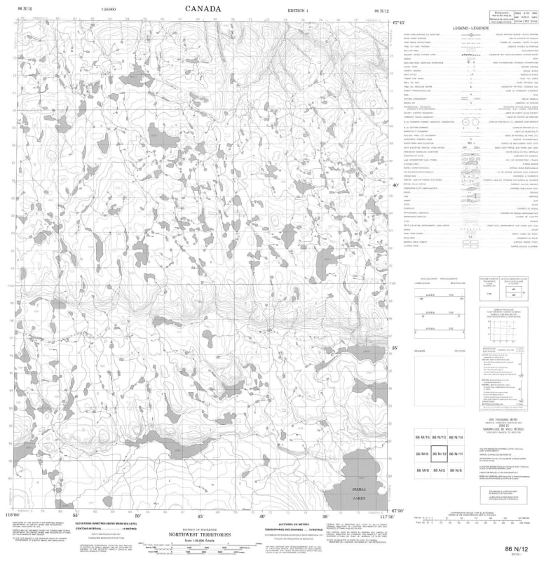 086N12 - NO TITLE - Topographic Map