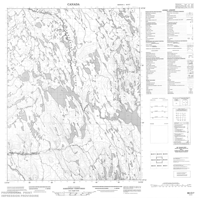 086O07 - NO TITLE - Topographic Map