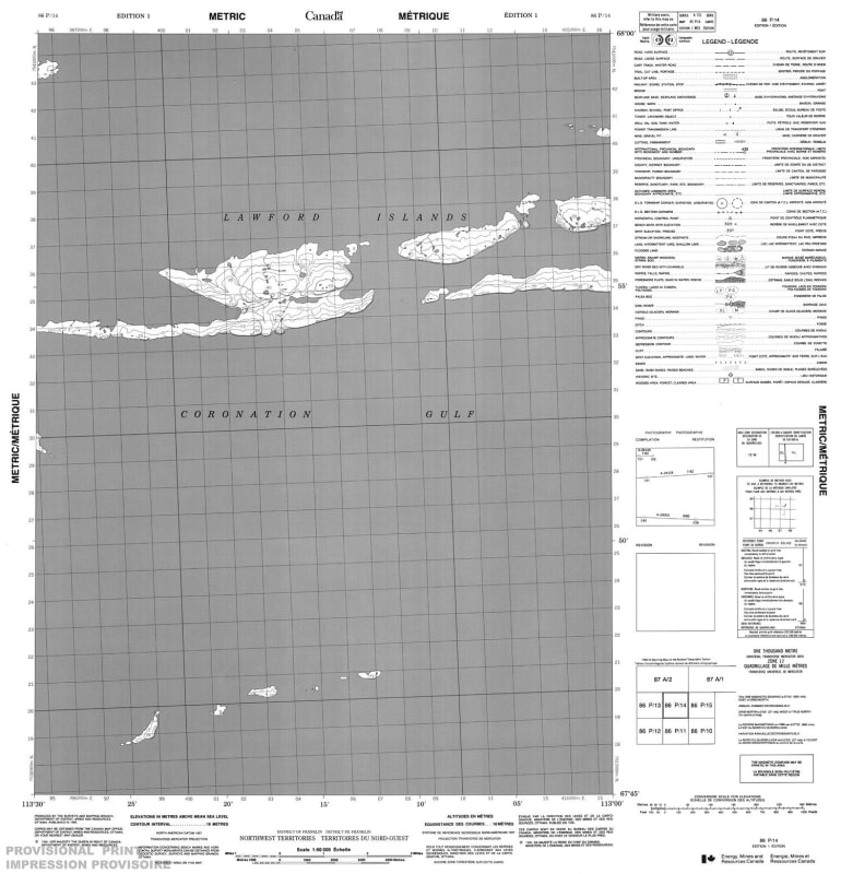 086P14 - NO TITLE - Topographic Map