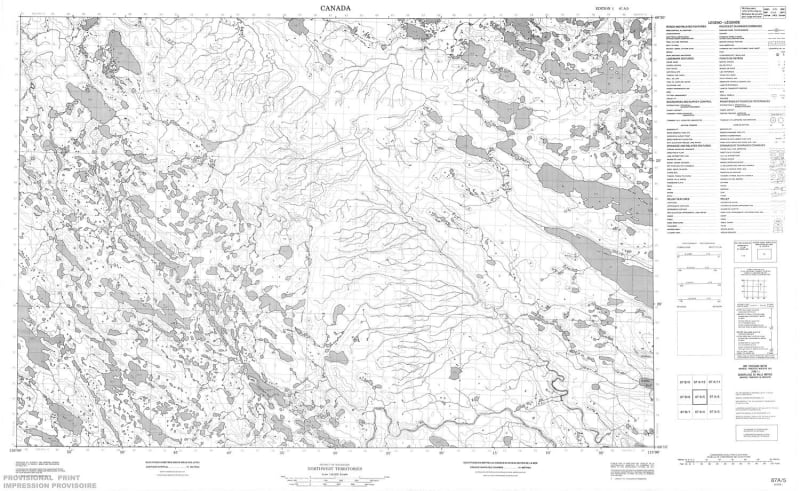 087A05 - NO TITLE - Topographic Map