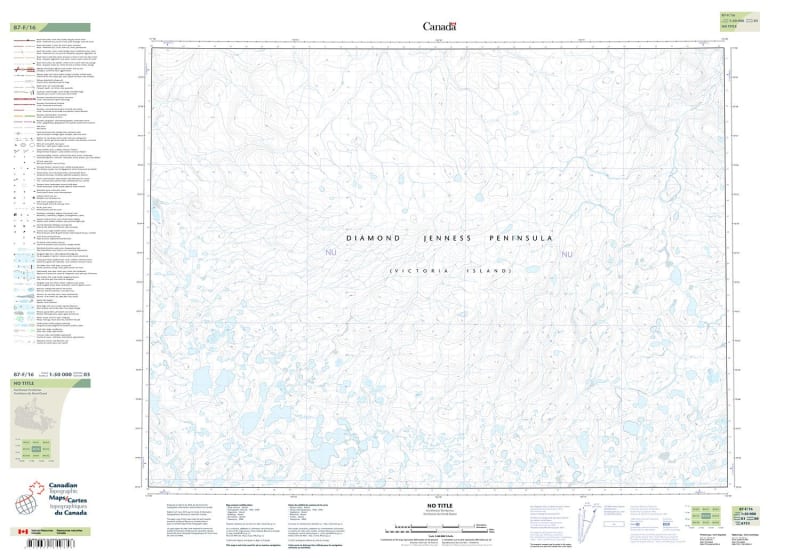 087F16 - NO TITLE - Topographic Map